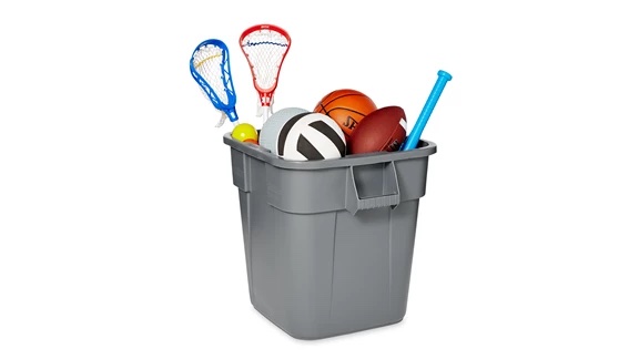 BOTE P/BASURA CUADRADO  RUBBERMAID 3526