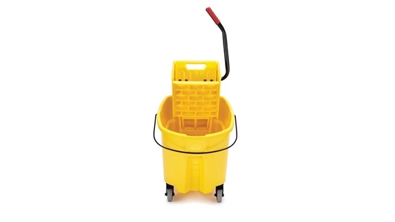 BALDE C/EXPRIMIDOR DE 35 QT 7580 AMARILLO