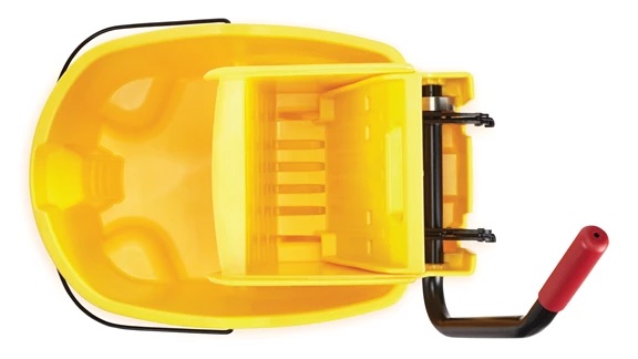 BALDE C/EXPRIMIDOR DE 35 QT 7580 AMARILLO