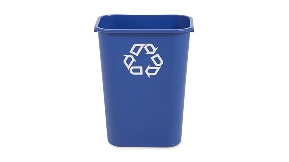 BOTE P/BASURA 15 GAL.2957-73 RUBBERMAID P/RECICLAJE