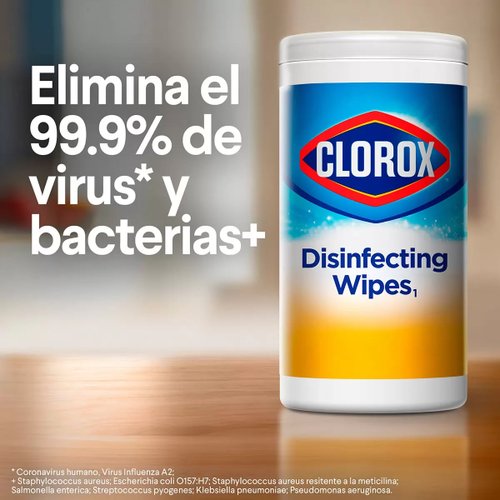 TOALLA DESINFECTANTE CLOROX C/85