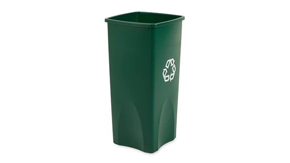 BOTE P/BASURA 23 GAL 3569-07 RECICLAJE VERDE