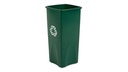 BOTE P/BASURA 23 GAL 3569-07 RECICLAJE VERDE