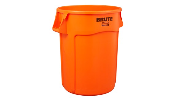 BOTE P/BASURA 44 GAL NARANJA 2119307 RUBBERMAID