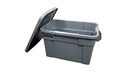 CAJA DE PLASTICO C/TAPA  BRUTE 9S31 GRIS