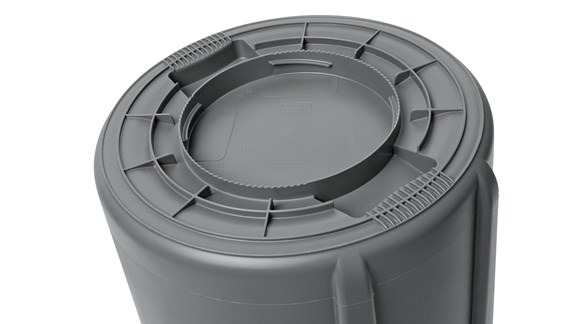 BOTE P/BASURA 55 GAL. GRIS  2655  RUBBERMAID