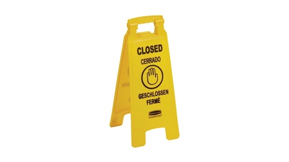 SEÑALAMIENTO DE PISO MULTILINGÜE RUBBERMAID 6112-78