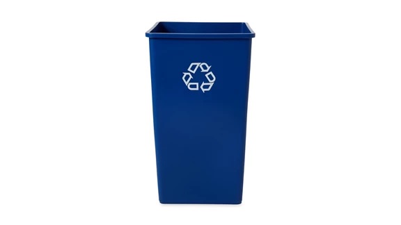 BOTE P/BASURA 50 GAL 3959-73 RECICLABLE AZUL
