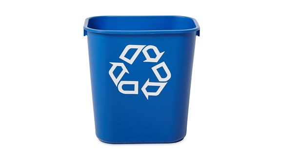 BOTE P/BASURA 4 GAL RECICLAJE 295573  (AZUL)