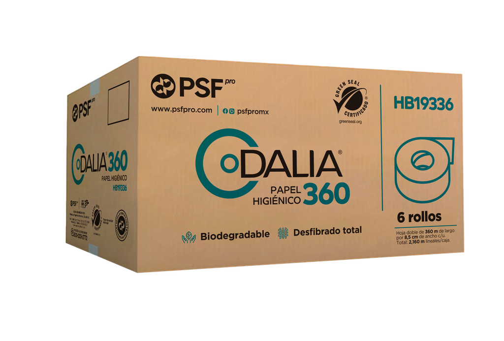 HB19336 DALIA HD360 C/6 HIGIENICO EN BOBINA