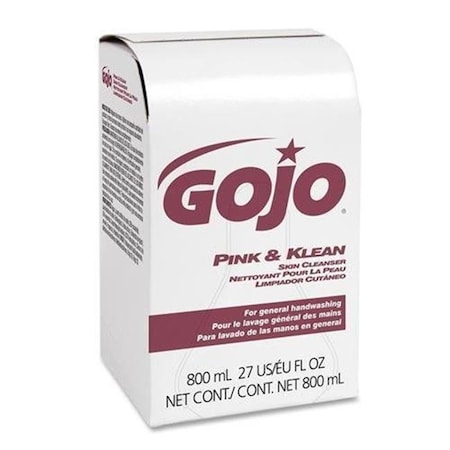 GOJO JABON PINK &amp; KLEAN 800 ML C/12 9128-12