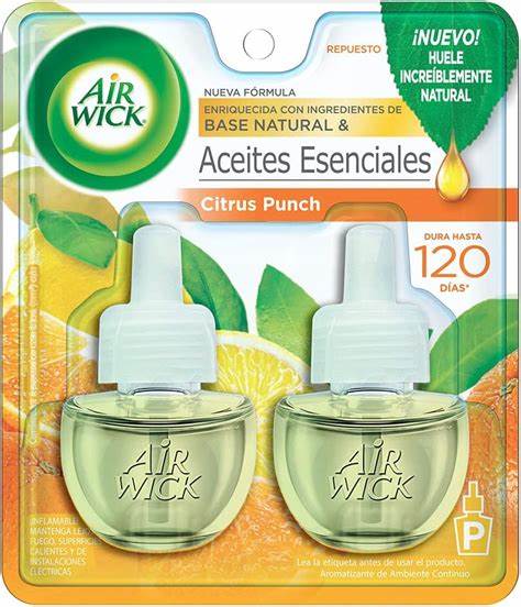 AIRWICK REPUESTO C/2 CITRUS PUNCH