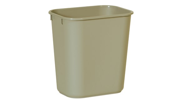 BOTE P/BASURA 4 GAL  2955 BEIGE RUBBERMAID