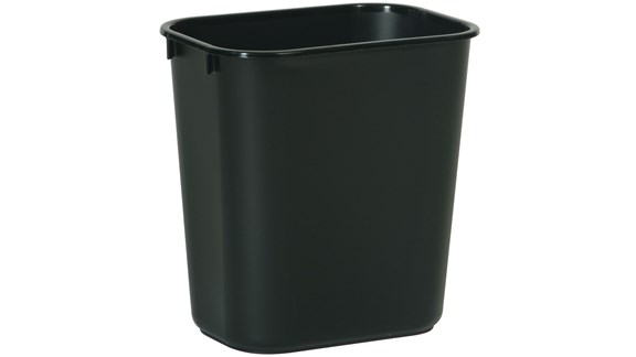 BOTE P/BASURA 4 GAL  2955 NEGRO  RUBBERMAID