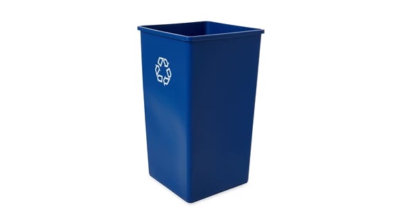 BOTE P/BASURA 50 GAL 3959-73 RECICLABLE AZUL