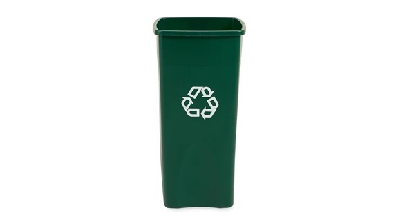 BOTE P/BASURA 23 GAL 3569-07 RECICLAJE VERDE