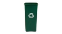 BOTE P/BASURA 23 GAL 3569-07 RECICLAJE VERDE