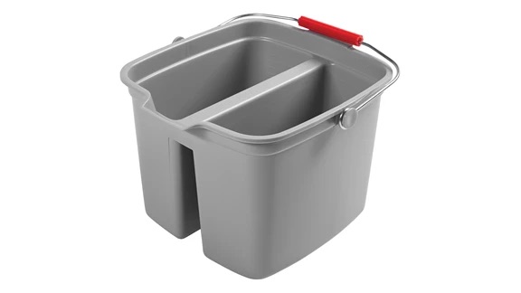 CUBETA DOBLE RUBBERMAID 2617-00 GRIS