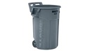 BOTE P/BASURA 44 GAL GRIS C/RUEDAS 2131929