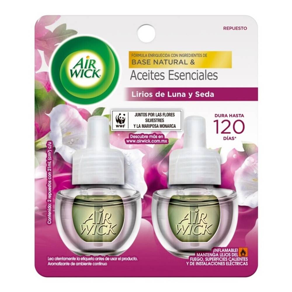 AIRWICK REPUESTO C/2 LIRIOS DE LUNA