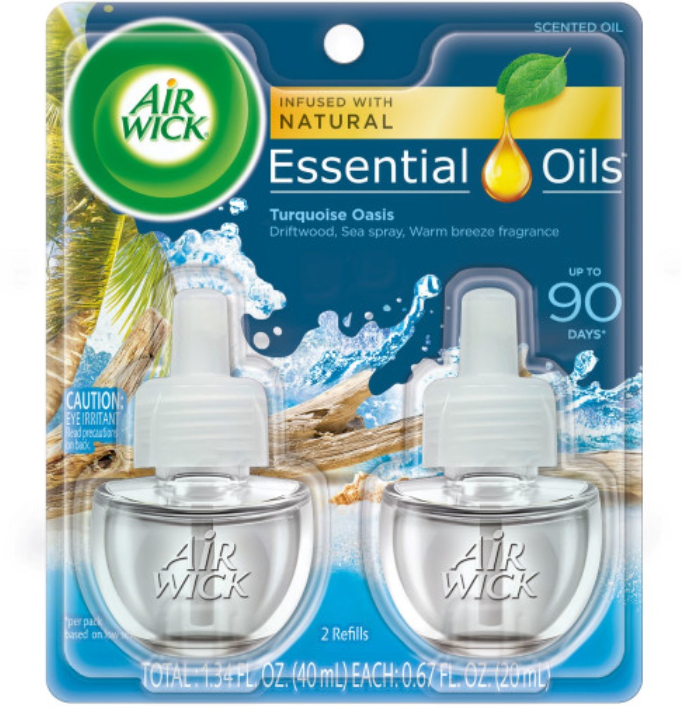 AIRWICK REPUESTO C/2 TURQUOISE OASIS