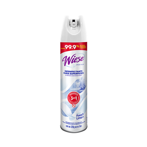 [DWFL226] DESINFECTANTE WIESE FRESH LINEN 226GR/8OZ