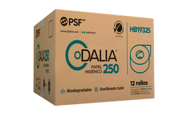 [FAPSADHD250] HB19325 DALIA HD 250 C/12 HIGIENICO EN BOBINA