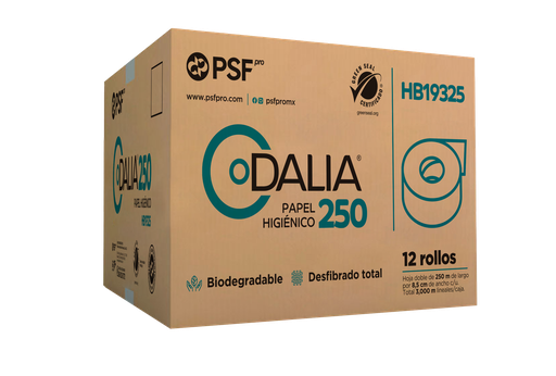 [FAPSADHD250] HB19325 DALIA HD 250 C/12 HIGIENICO EN BOBINA