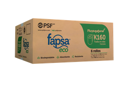 [FAPSAK160] TR03690 FAPSA ECO K160 C/6 TOALLA EN ROLLO