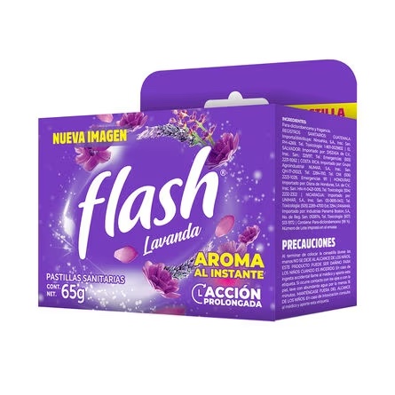 [PSCW] PASTILLA SANITARIA C/CANASTA FLASH 65GRS