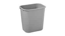 [RCP2956G] BOTE P/BASURA 7 GAL 2956 GRIS RUBBERMAID