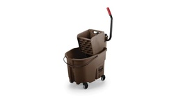 [RCP7580B] BALDE CON EXPRIMIDOR DE 35 QT 7580 MARRON