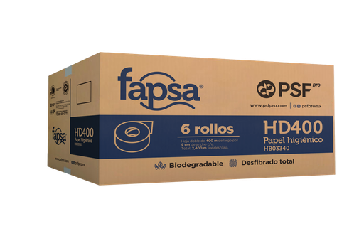 [FAPSAHD400] HB03340 FAPSA HD400 C/6 HIGIENICO EN BOBINA