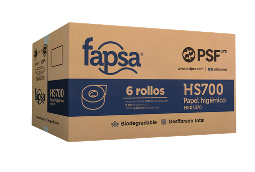 [FAPSAHS700] HB03370 FAPSA HS700 C/ HIGIENICO EN BOBINA