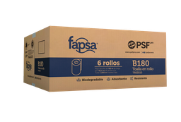 [FAPSAPROB180] TR03510 FAPSA B180 C/6 TOALLA EN ROLLO