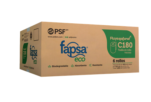 [FAPSAPROC180] TR03560 FAPSA C180 C/6 TOALLA EN ROLLO