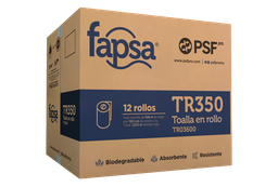 [FAPSATR350] TR03600 FAPSA TR350 C/12 TOALLA EN ROLLO