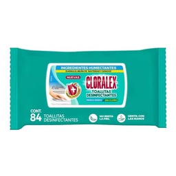 [CTD84] CLORALEX TOALLAS DESINFECTANTES  C/84