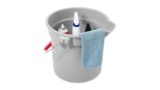 [RCP2614G] CUBETA DE PLASTICO 14QT GRIS 2614