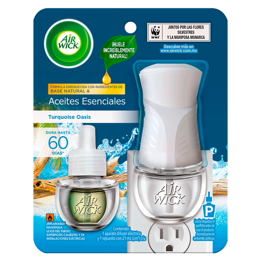 [AWCTURQ] AIRWICK COMPLETO TURQUESA OASIS